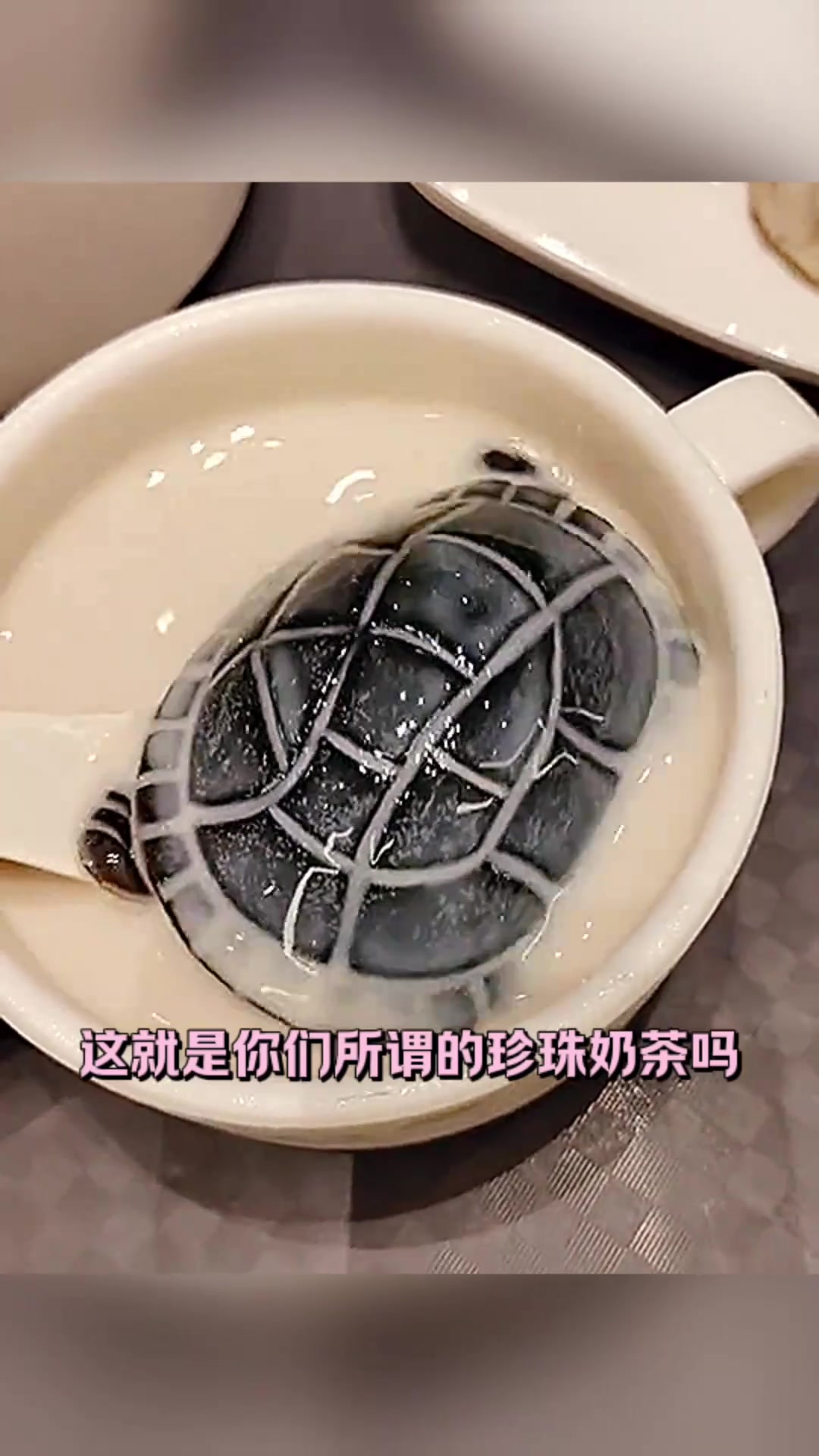“珍珠奶茶竟被讽为王八奶茶,网友惊呼造型独特!”
