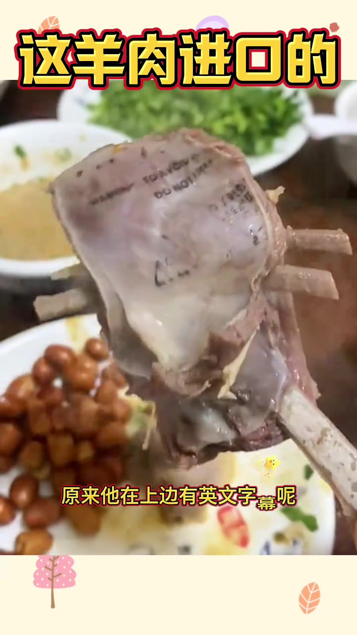 进口羊肉为何在国内价格高?探秘英文字幕的秘密