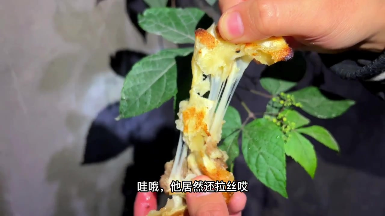 重庆我真的不允许还有人没吃过,这家台州拉丝小烧饼!巨香!