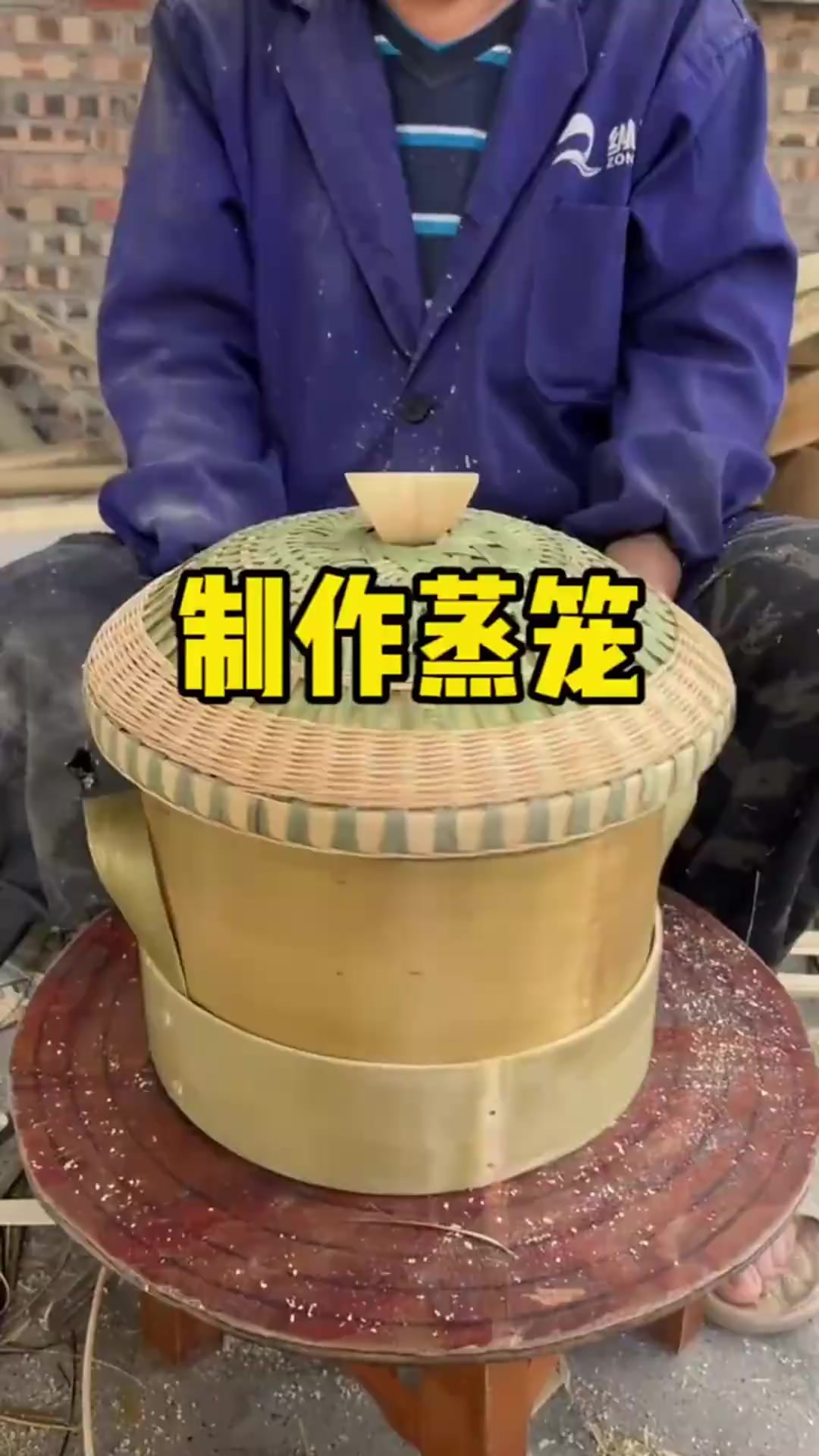 传统手艺:竹蒸笼的制作过程惊艳百年技艺
