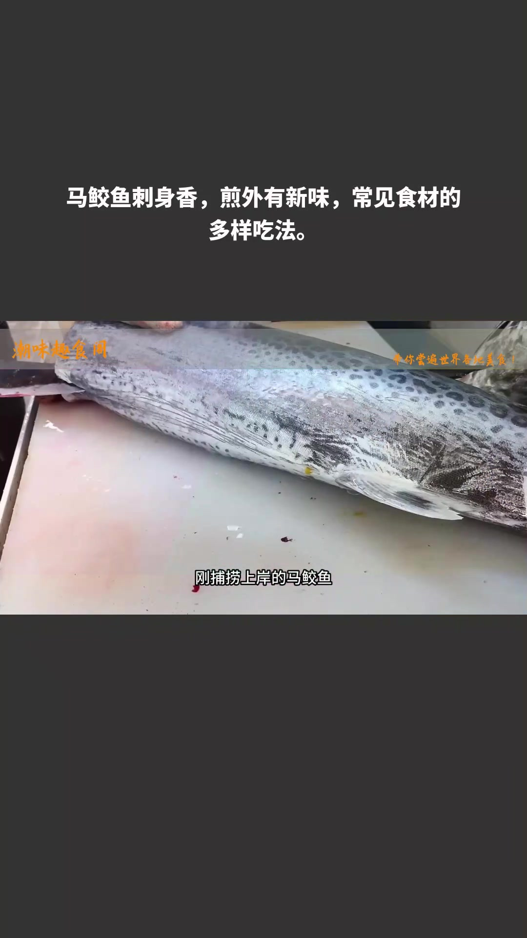 马鲛鱼刺身香,煎外有新味,常见食材的多样吃法