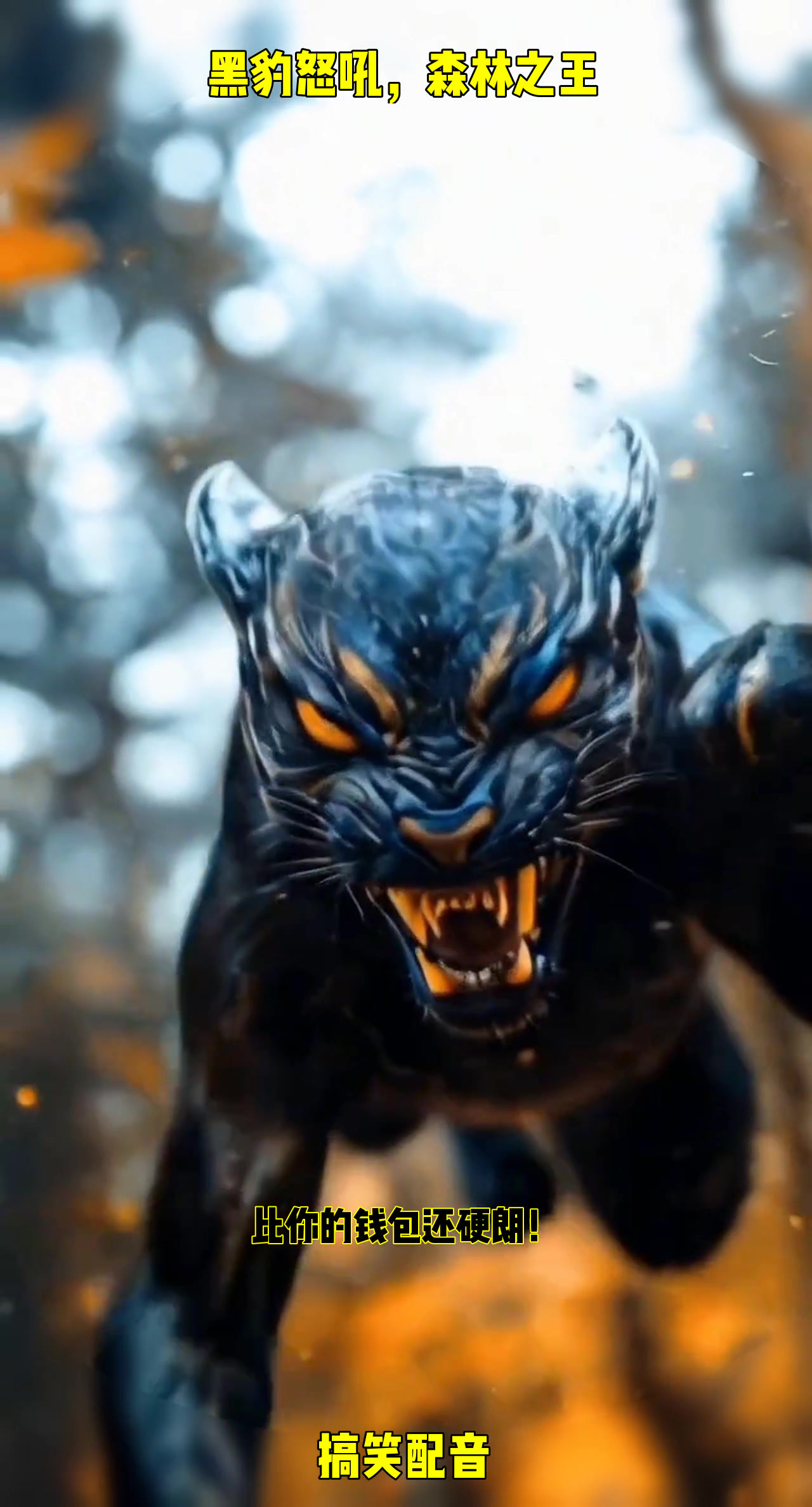 猛兽化身,肌肉爆棚,怒吼震林