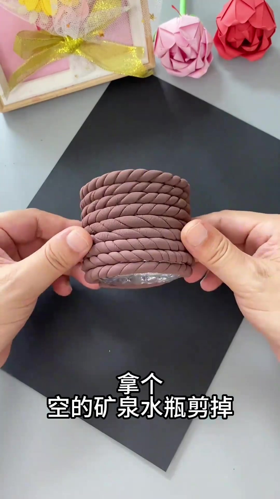 教师节创意礼物:用粘土制作美丽向日葵盆栽教程