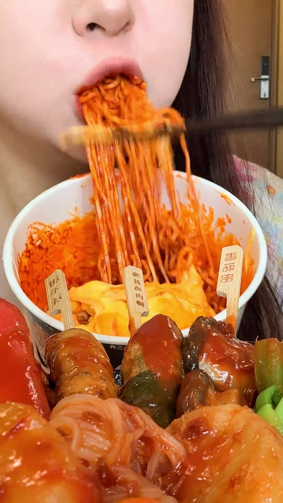 芝士火鸡面 关东煮串串