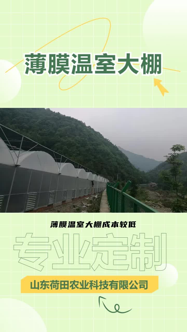 连栋薄膜温室造价 鱼菜共生造价 温室材料厂家