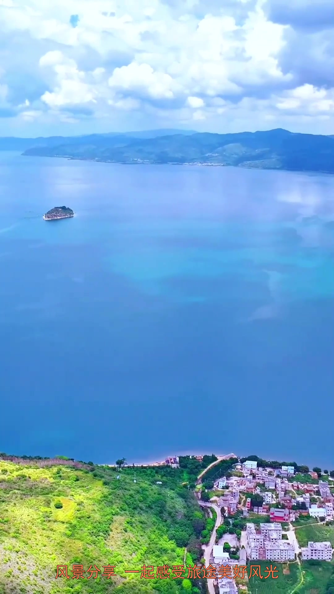 旅行,玉带河水已干涸,抚仙湖与星云湖再无交集,曾经的界鱼石美