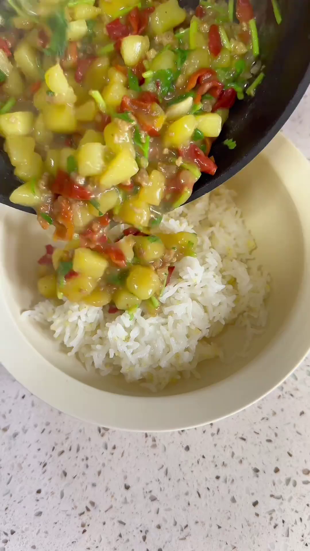 肉沫土豆泥盖饭，应该没人能拒绝！