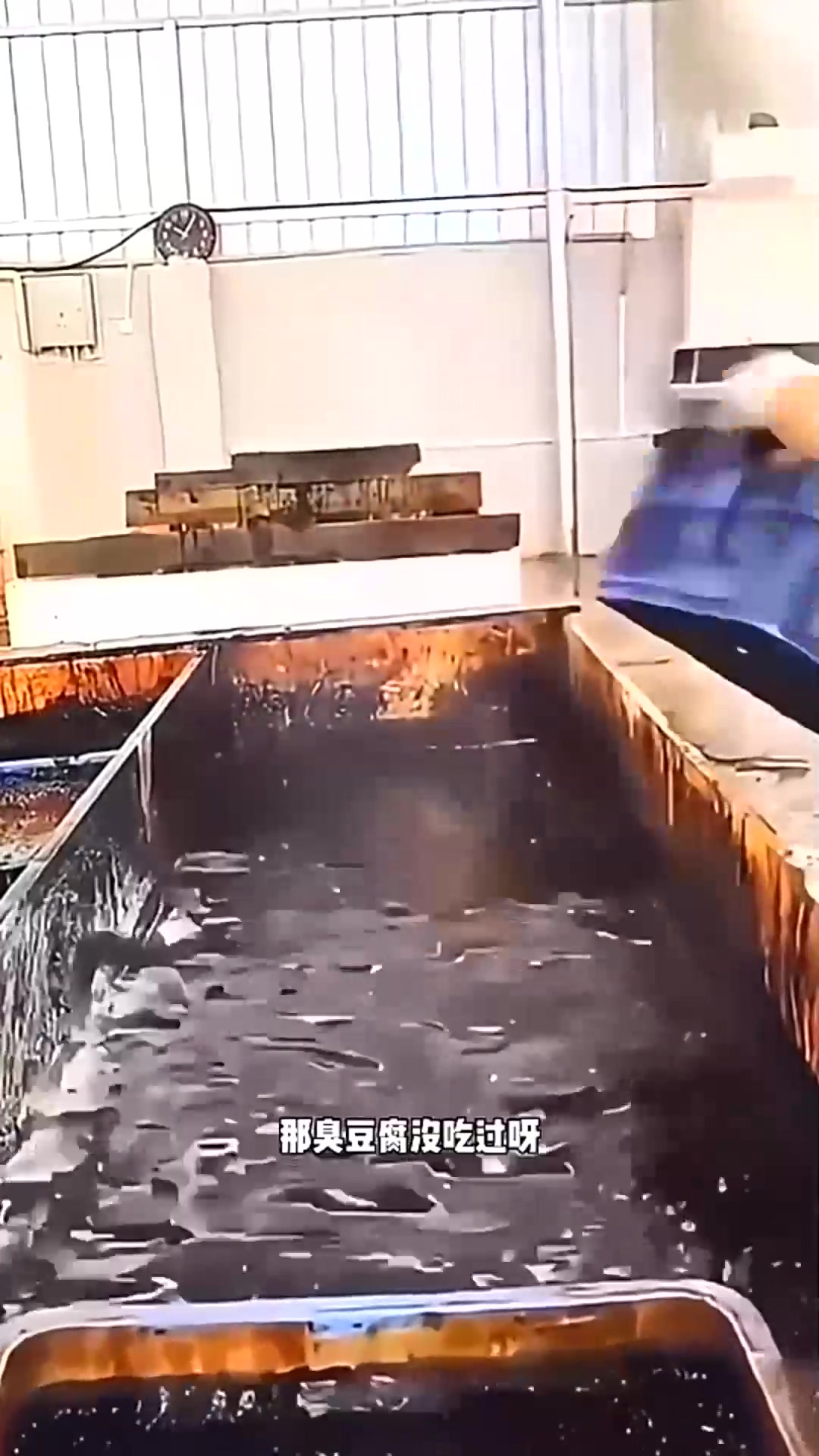 这就是臭豆腐的制作过程,谁知道黑色的水是什么