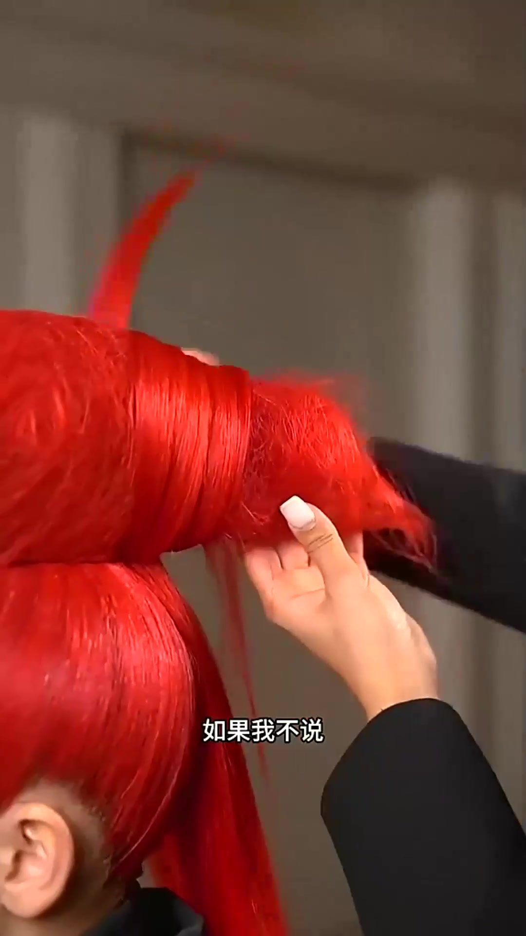 这发型还真的挺好看的啊