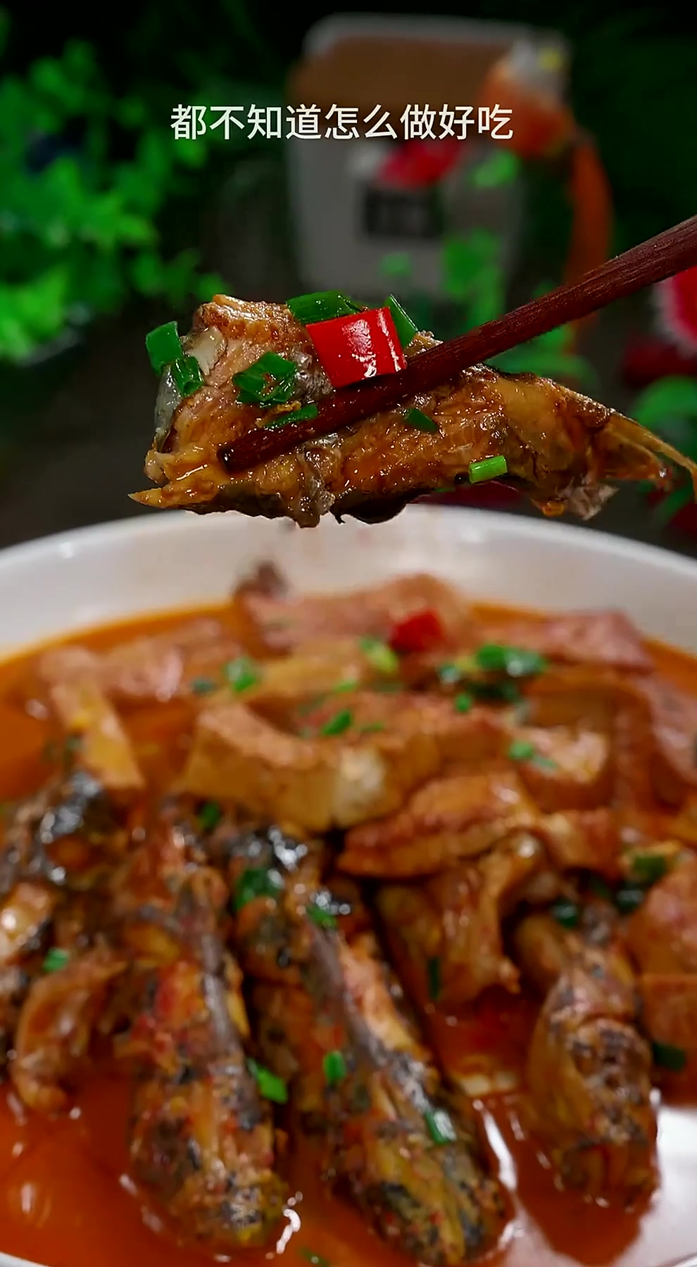昂刺鱼烧豆腐 这是我们渔家烧鱼的做法，非常好吃下饭，喜欢的收