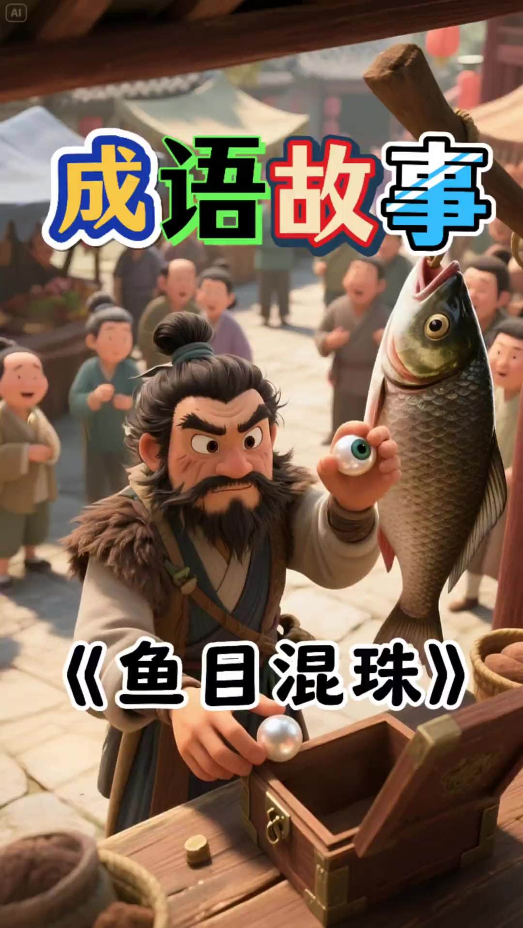 每天阅读一个成语故事｜第108篇《鱼目混珠》