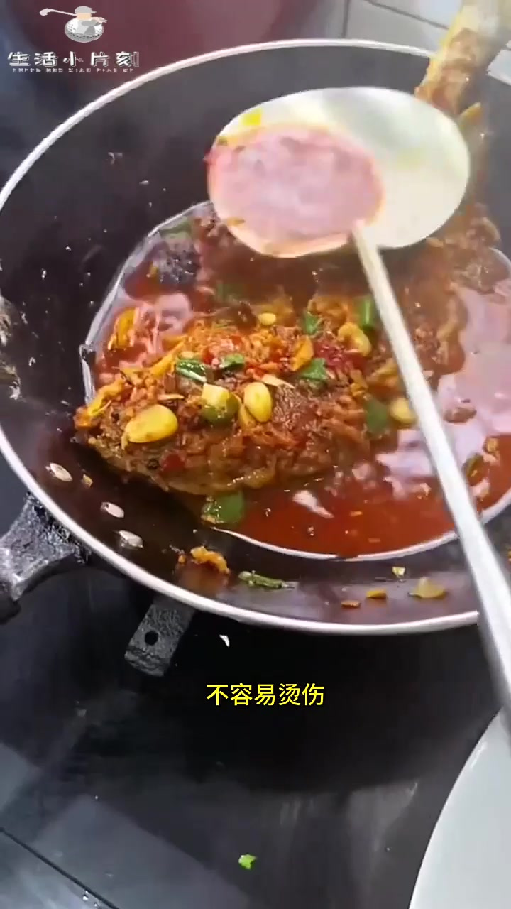 非常好用的一把 炒菜勺,不锈钢材质,加长手柄,炒菜再也不担心
