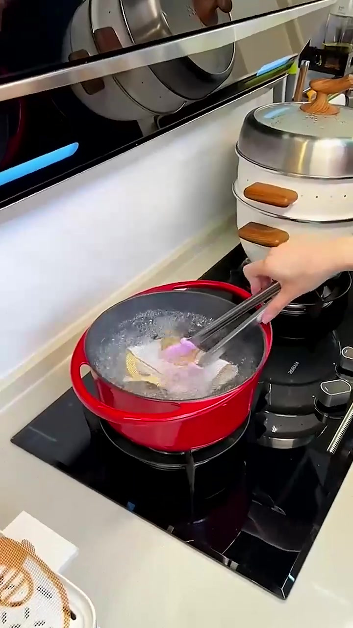 自带耳朵,方便好用的蒸笼布,不粘 好清洗