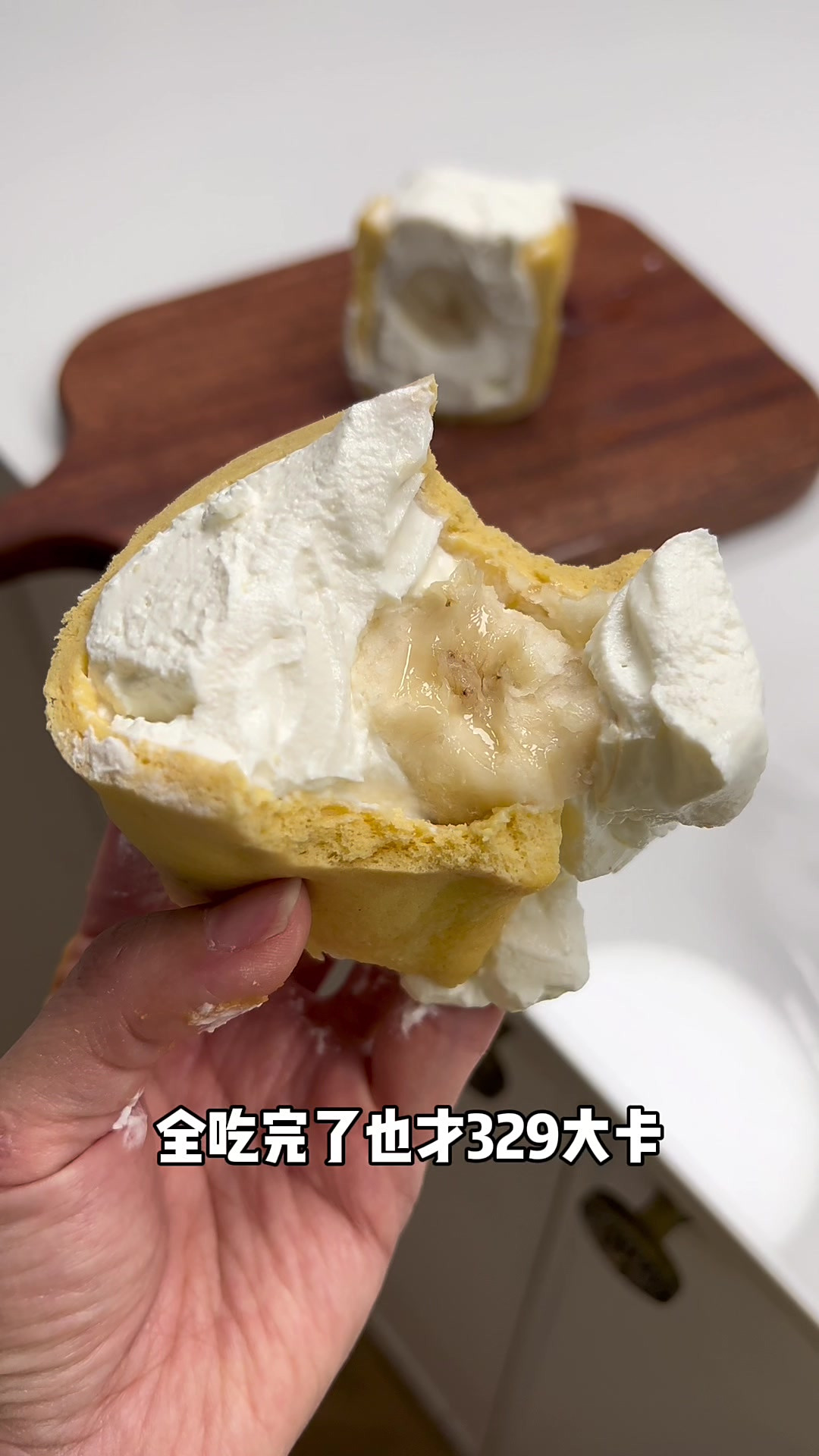 微波香蕉蛋糕，五分钟健身版谁懂
