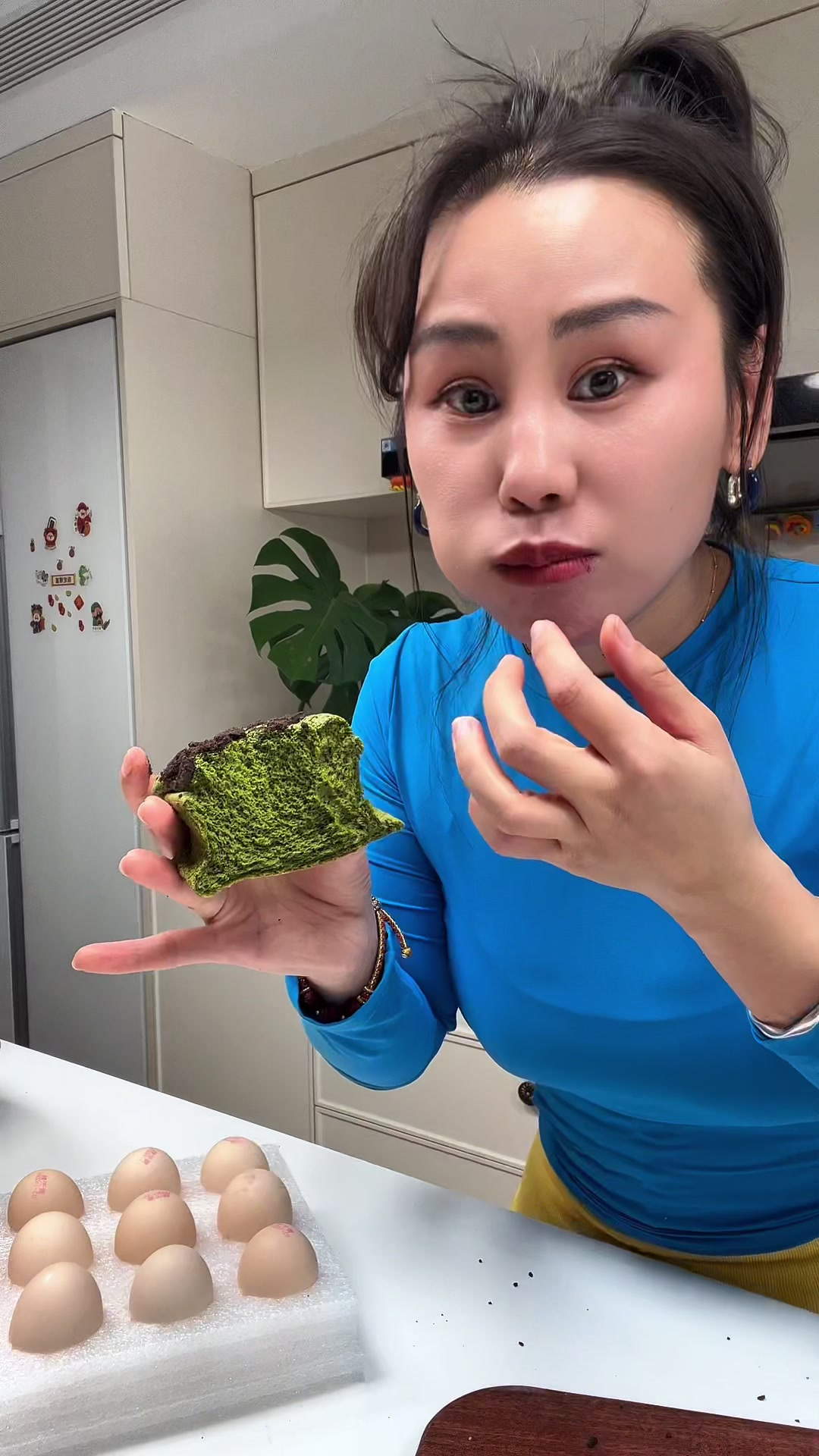 空气炸锅烤蛋糕大法，有两个鸡蛋就够了