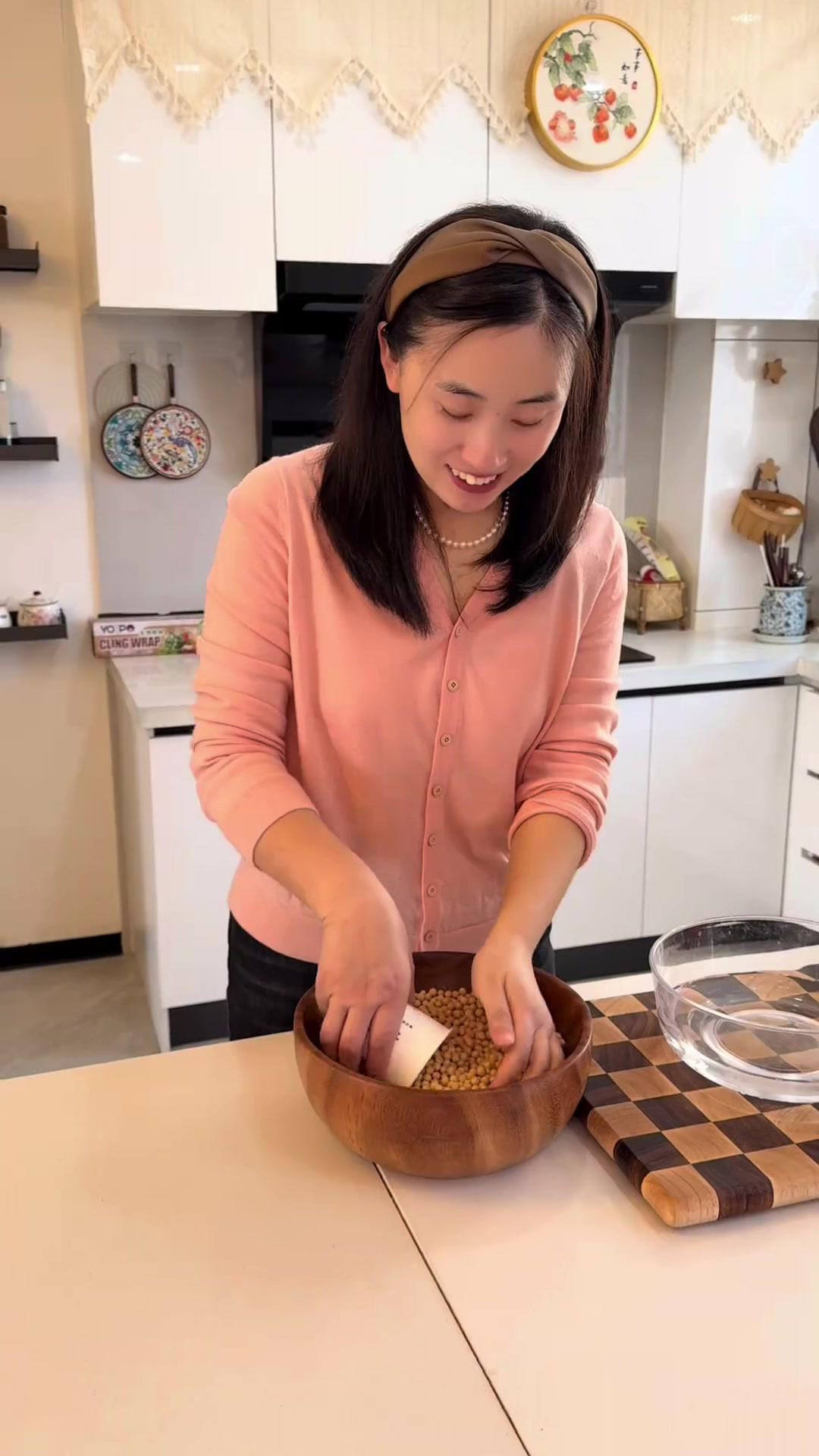 在家给婆婆做豆腐脑吃，你们觉得怎么样我做的