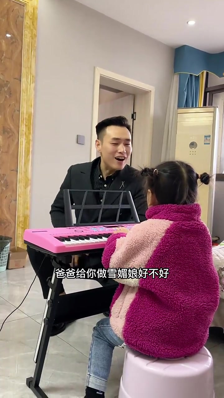 今天在家给孩子做的雪媚娘软糯香甜，皮薄馅足