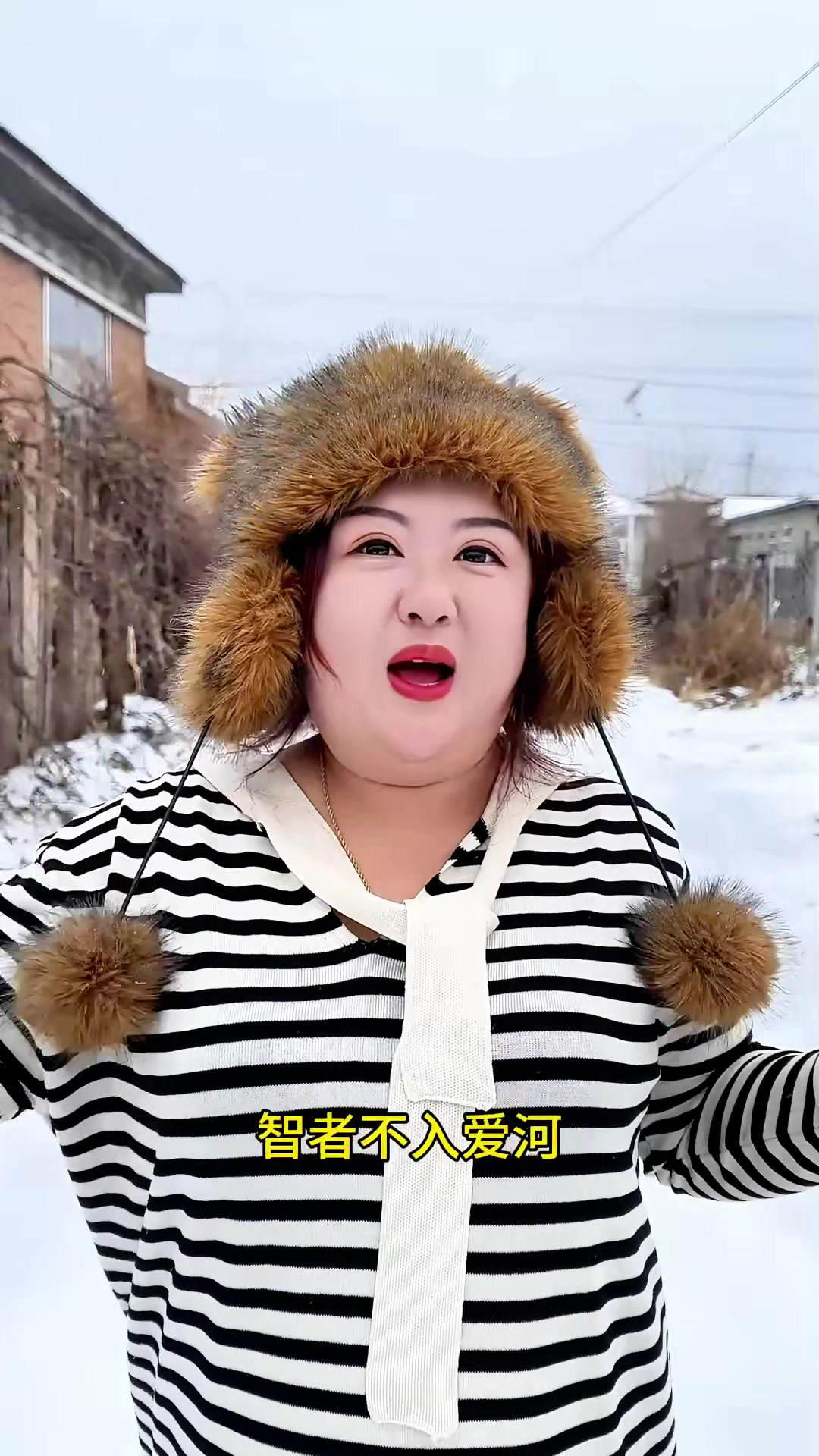 东北的第一场雪必须安排铁锅炖大鹅，配上土豆太香了