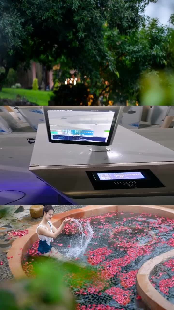 丽水人脸识别闸机温泉刷卡手环消费 刷身份证如何选质量保证