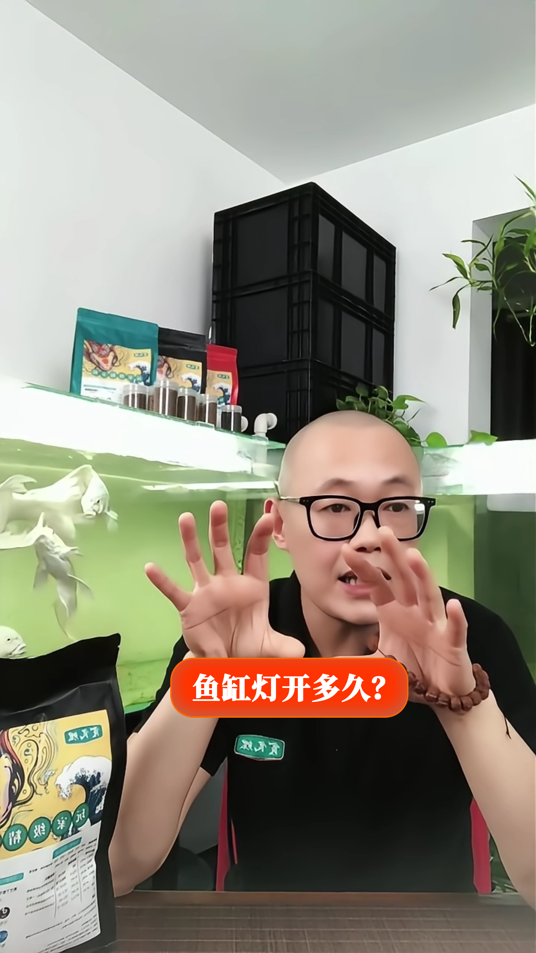 鱼缸灯要开多久?
