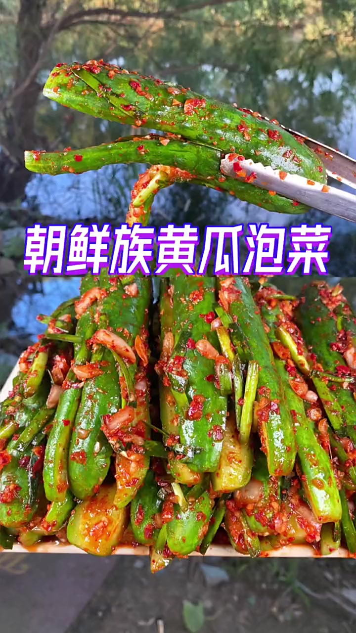 好吃的黄瓜泡菜,清脆可口,想吃您就动手做起来吧