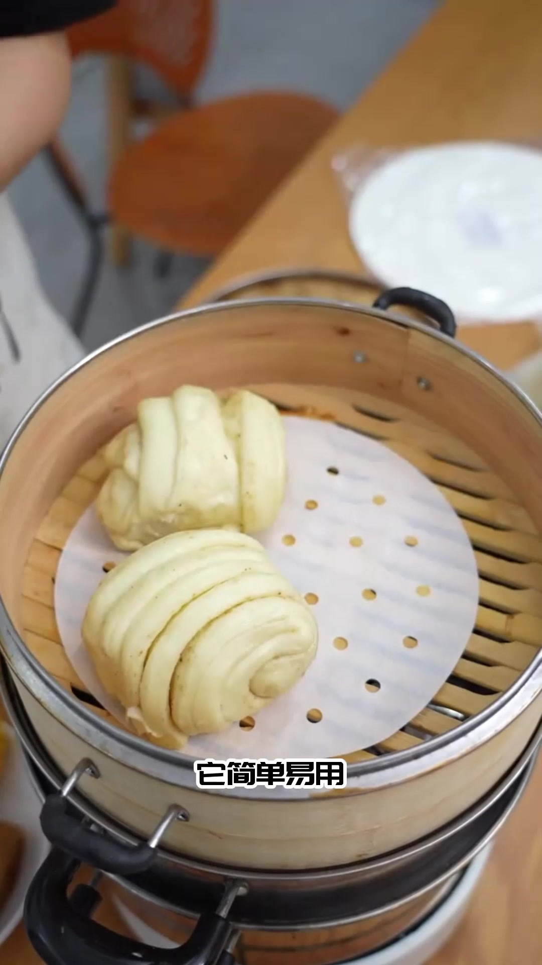 不粘免洗!一次性蒸笼纸,家用蒸馒头超实用