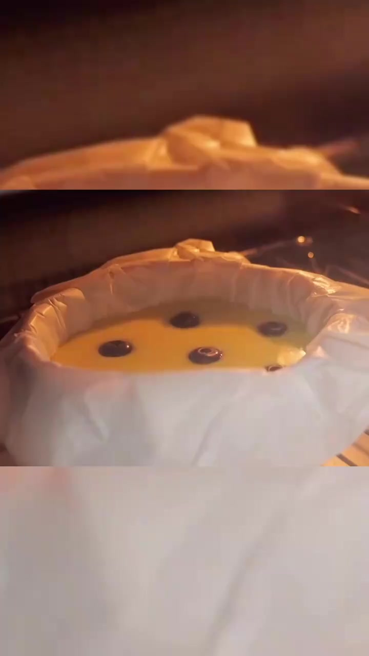 低脂又低糖的蓝莓酸奶蛋糕，原来这么好吃