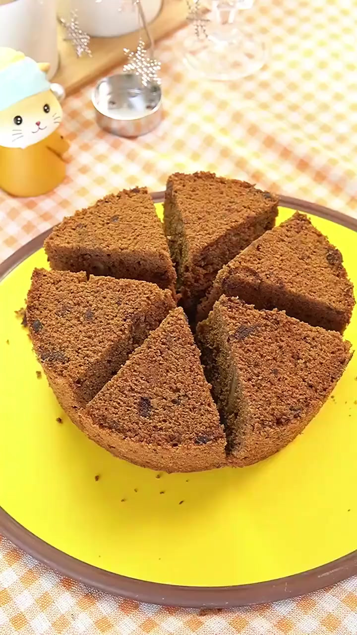 滋养自制，成功率超高的枣泥蛋糕