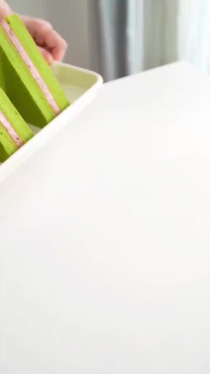 抹茶巧克力三明治蛋糕，保姆级教程