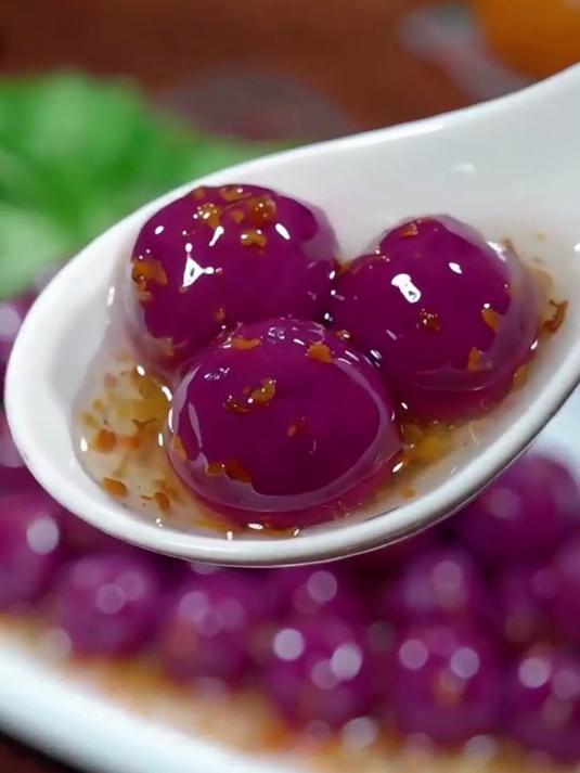 年夜饭甜品发愁？一勺桂花酱搞定！山药火龙果秒变美食！