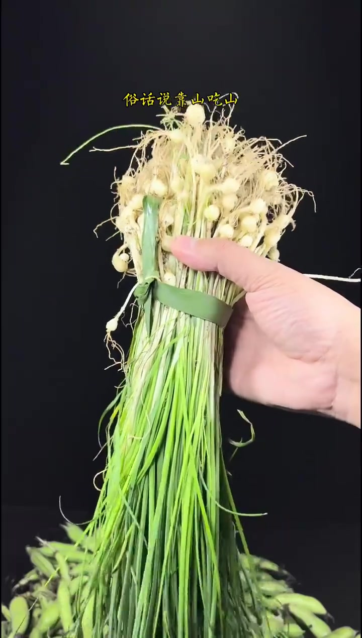 牛皮菜炒胡豆的家常做法，简单又好吃