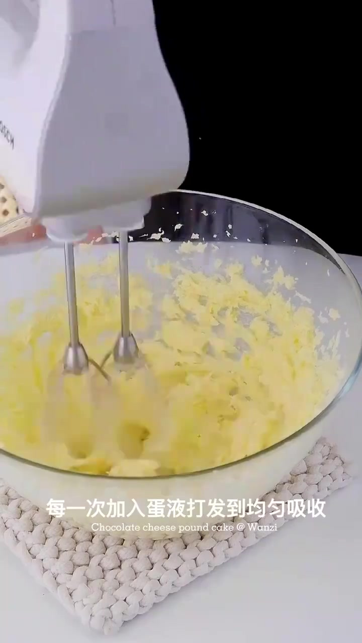 生巧奶酪雪顶,黑巧克力磅蛋糕超浓郁配方