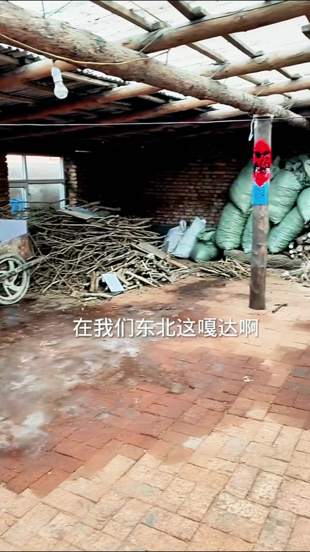 我这切面呢还是跟我妈学的呢