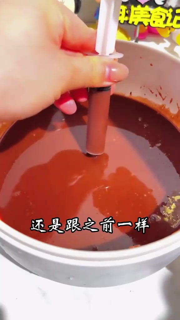 这样的巧克力面，你爱了吗，是不是你也学会了