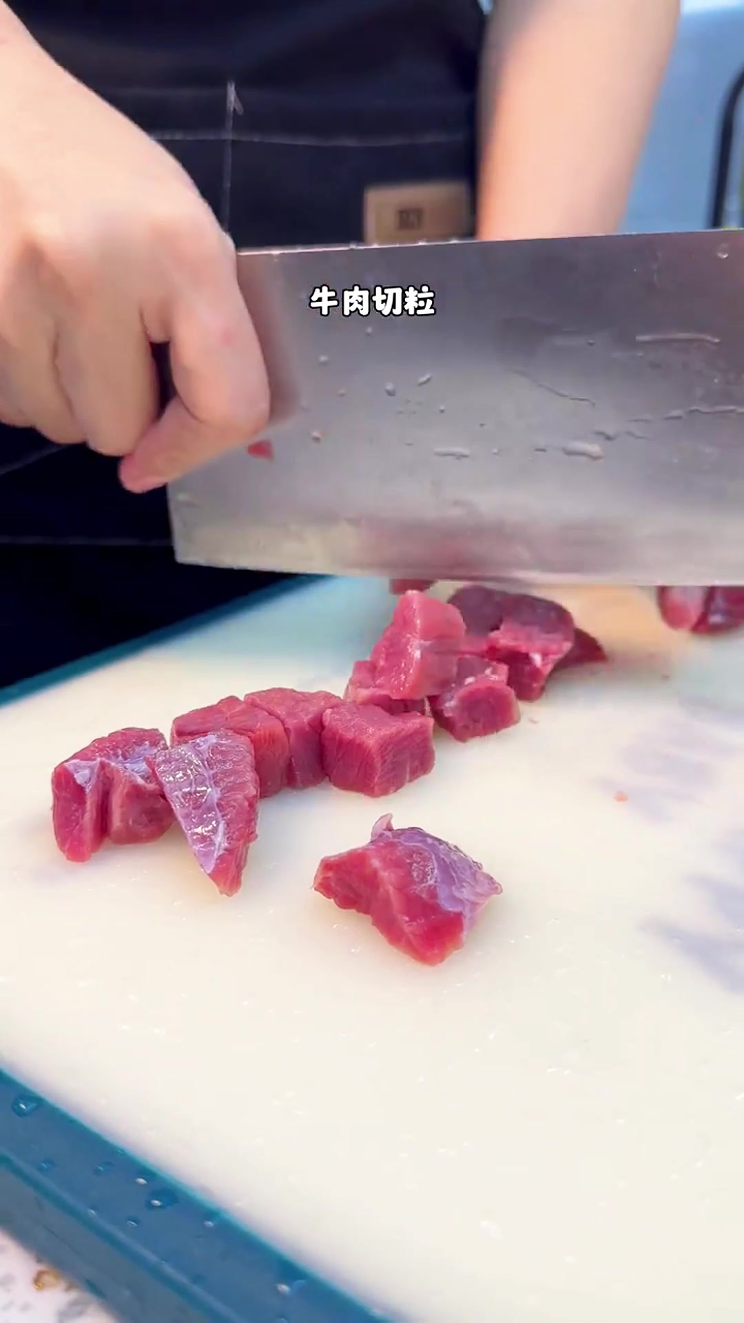今天做黑椒牛肉粒,京酱肉丝,简单方便