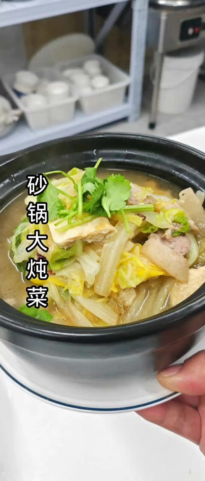 嘎嘎鲜的菜砂锅大炖菜