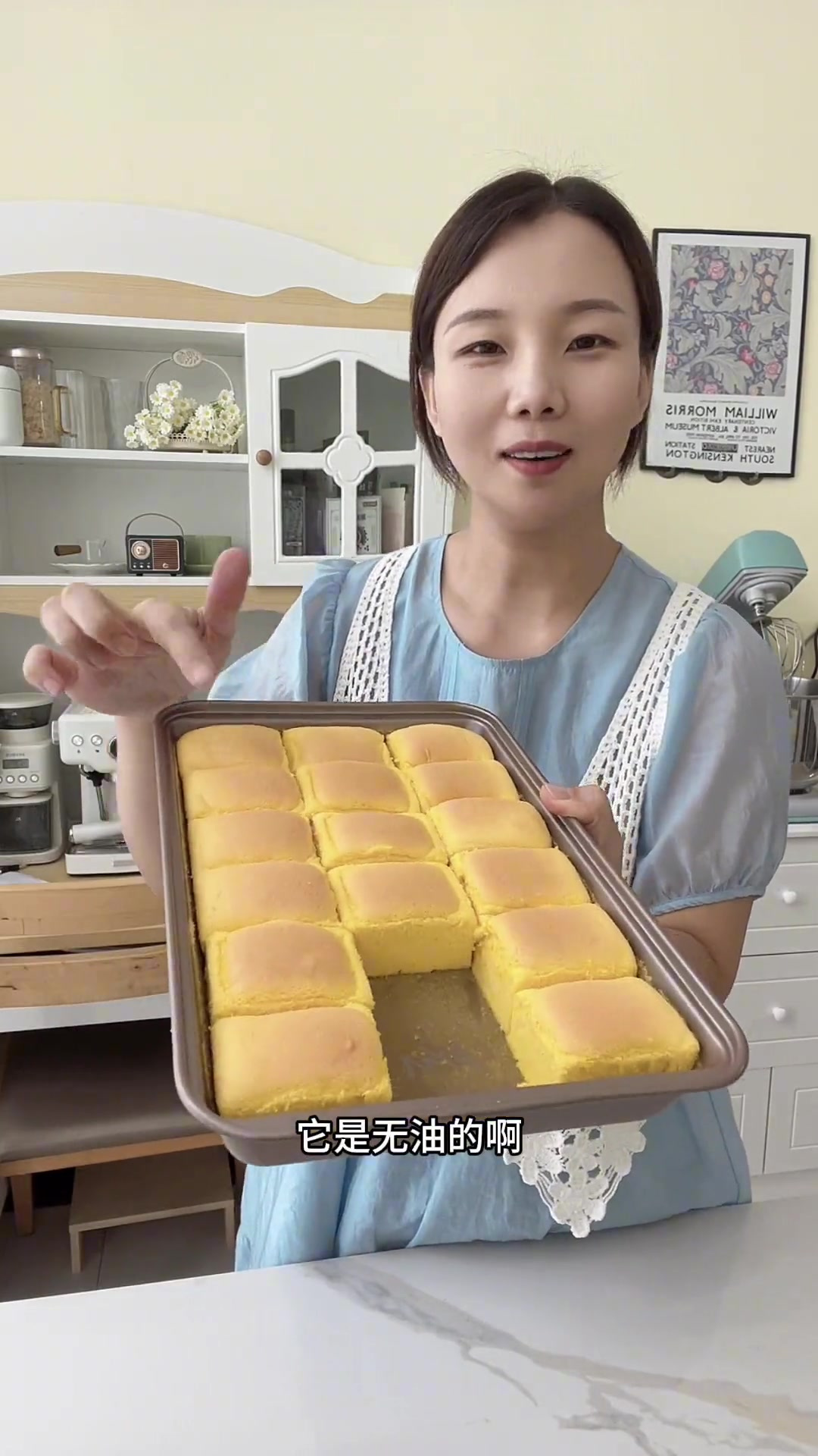 低卡南瓜小蛋糕，不长肉