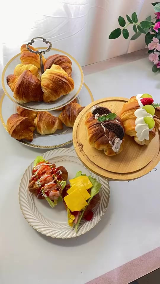 不会做面包的新手也能做的牛角包