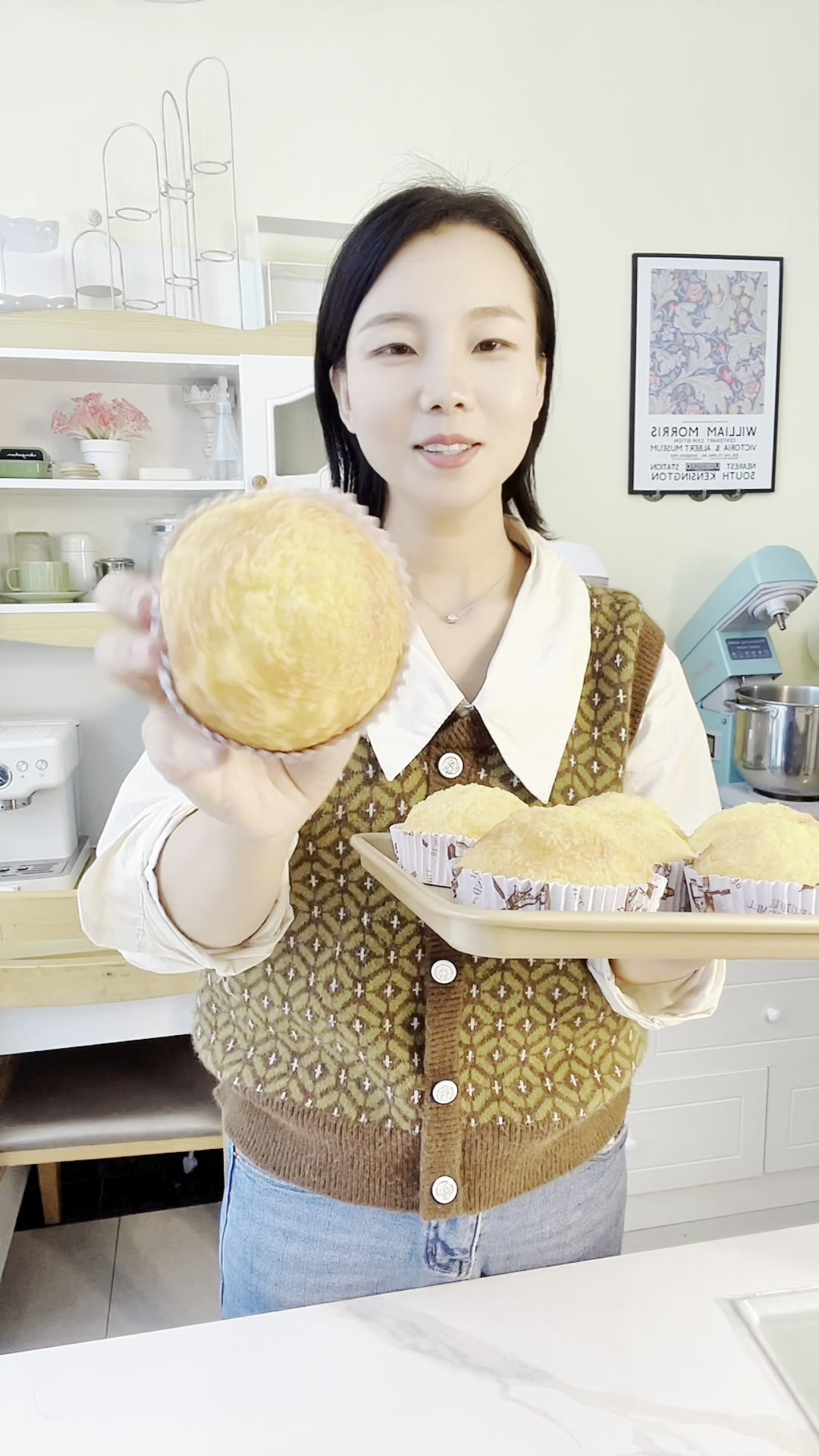 椰蓉面包也太好吃了，配方绝了