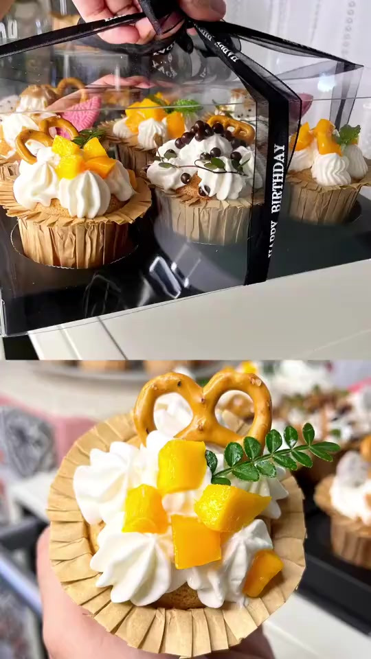 可可爱爱的小纸杯蛋糕，小朋友们都好喜欢