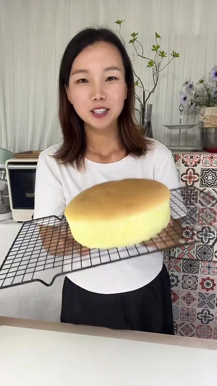 家里没有古早蛋糕模具，试试这个八寸戚风模具