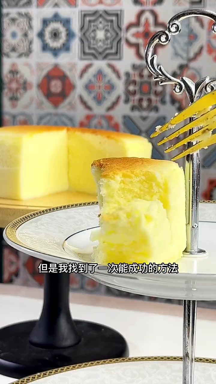 拥有极致口感的日式轻乳酪蛋糕，打起十二分精神制作