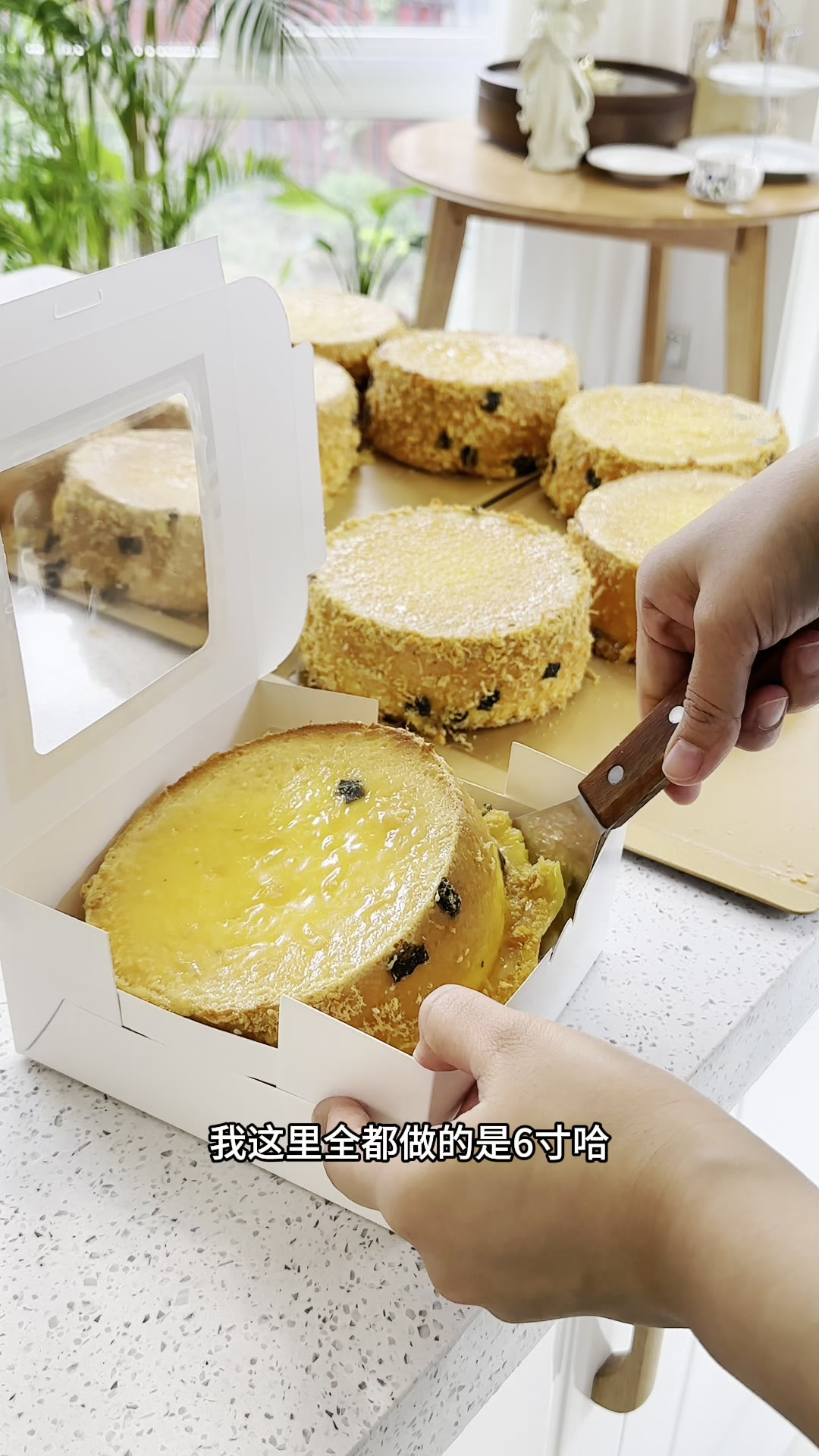 今天做私房引流款，岩烧乳酪蛋糕