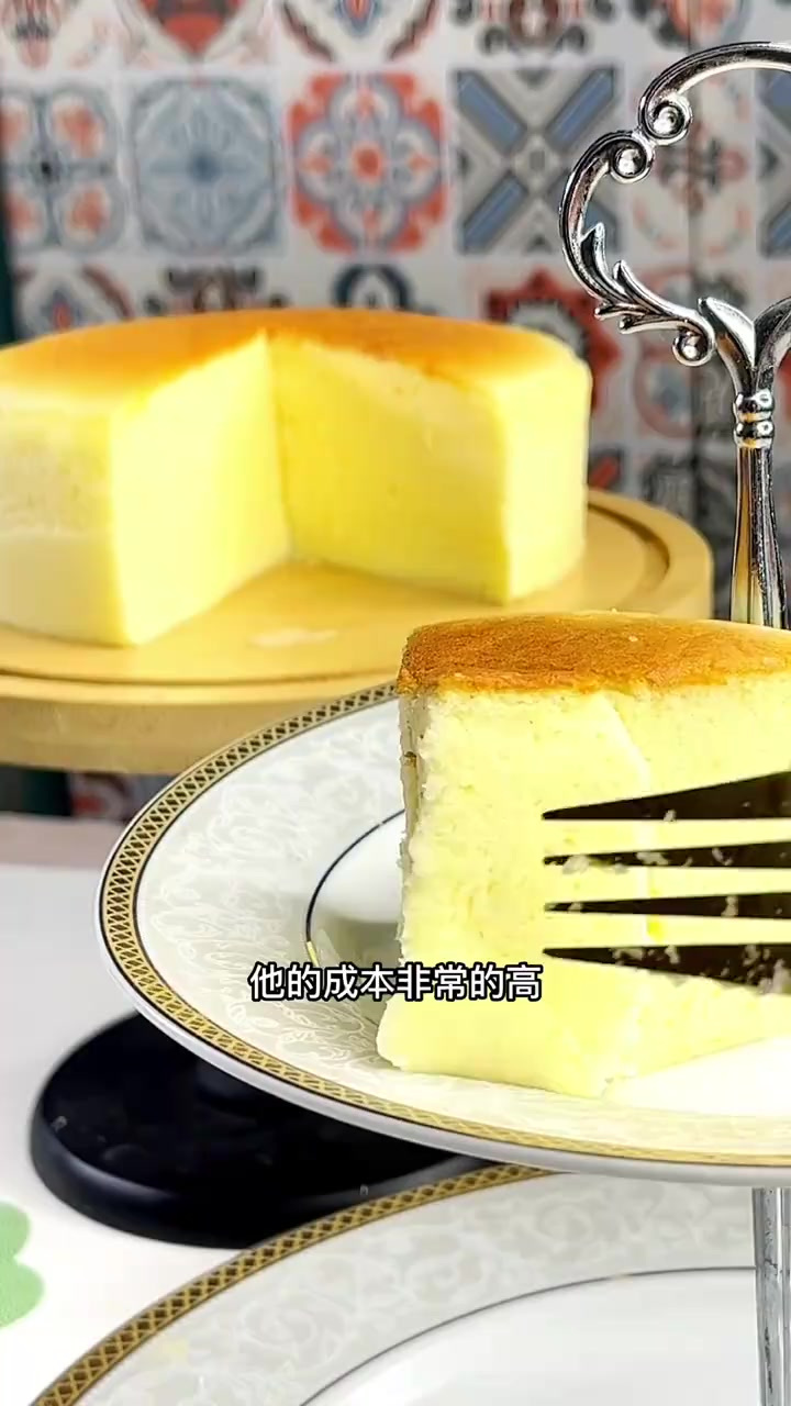 拥有极致口感的日式轻乳酪蛋糕，打起十二分精神制作