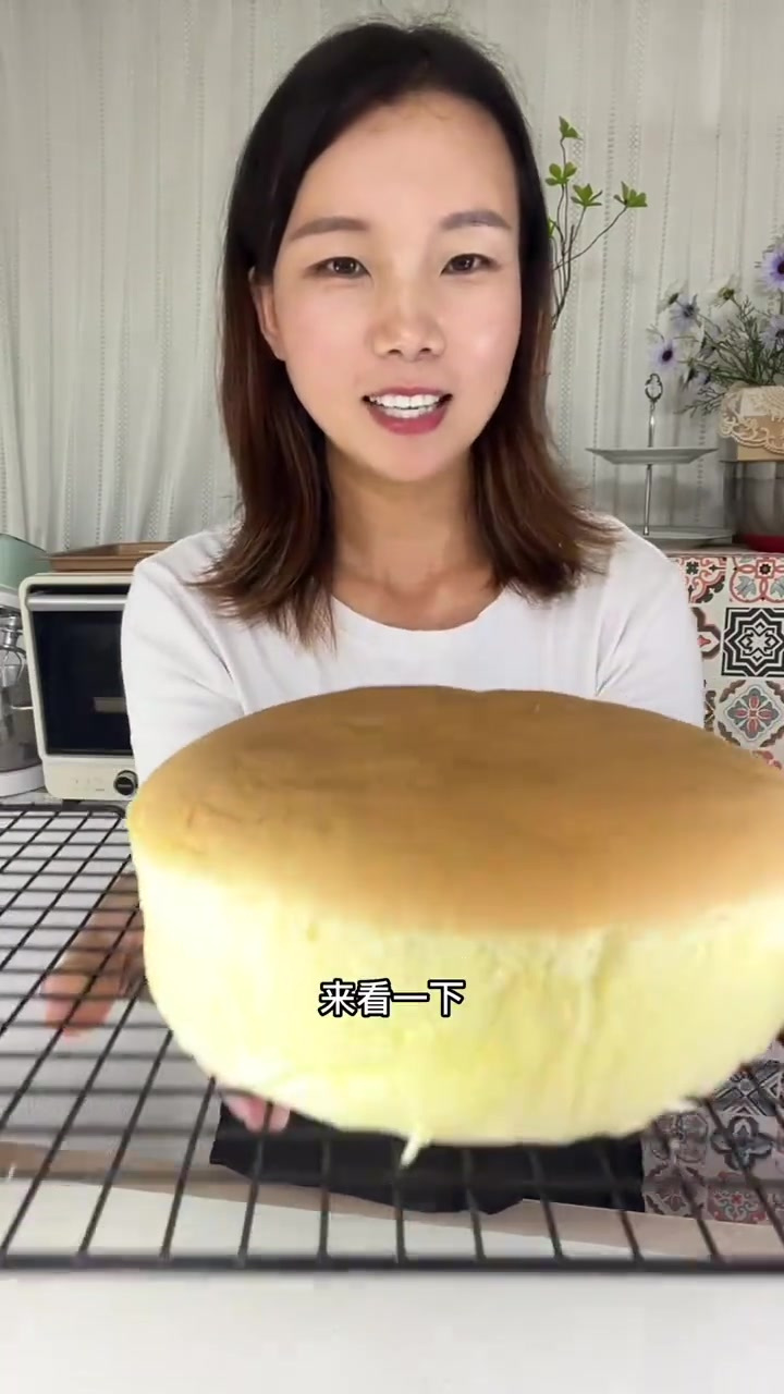 家里没有古早蛋糕模具，试试这个八寸戚风模具