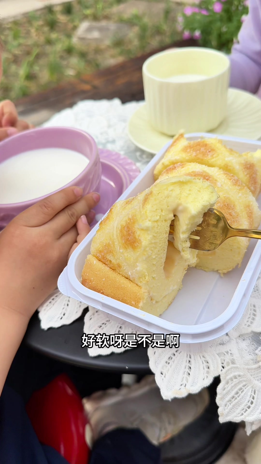 今天做适合早餐吃的蛋糕卷