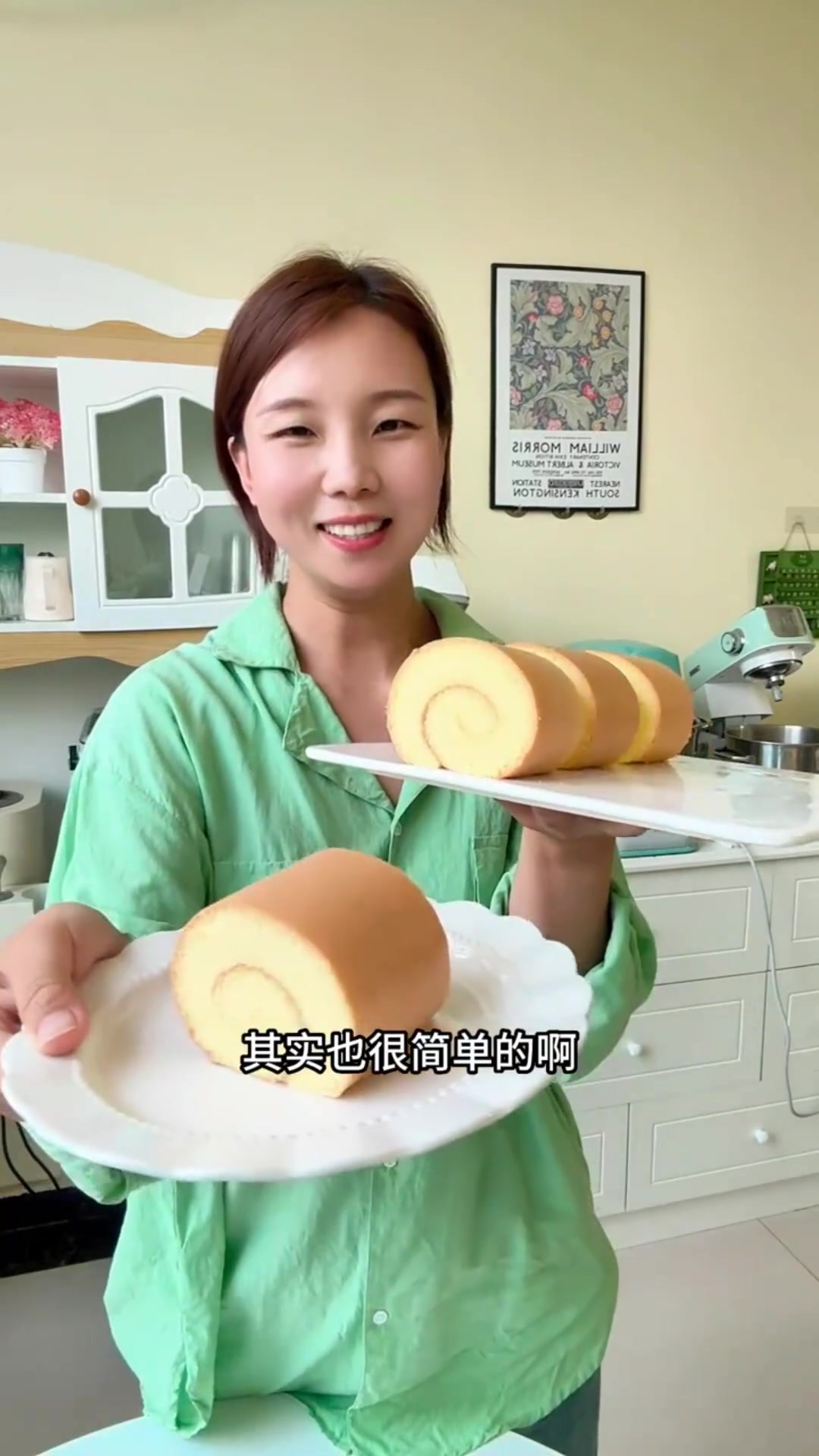 给粉丝姐妹的蛋糕卷教程，自用好配方步骤巨详细