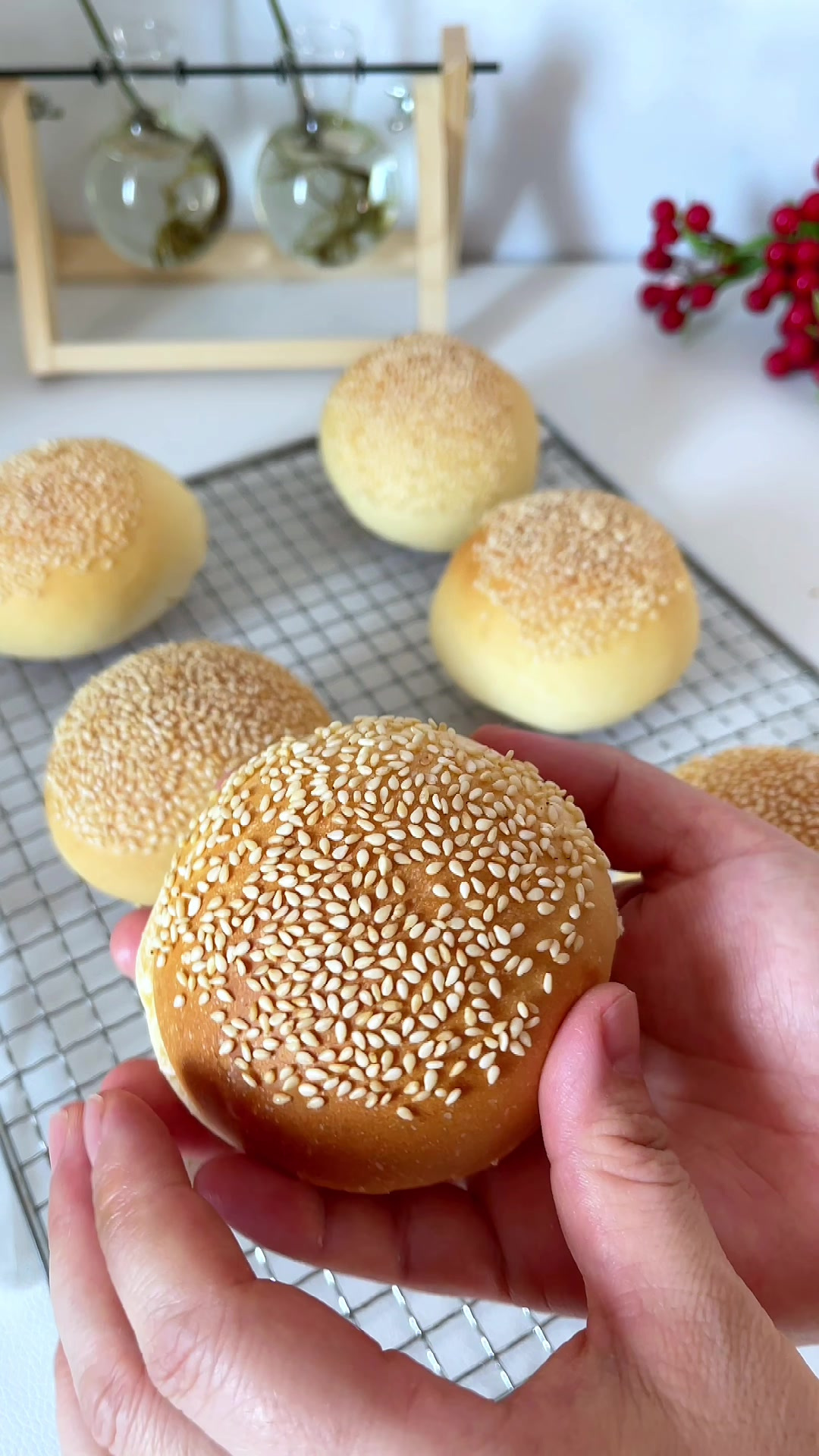 一次醒发的汉堡，省时省力，小白也可一次成功