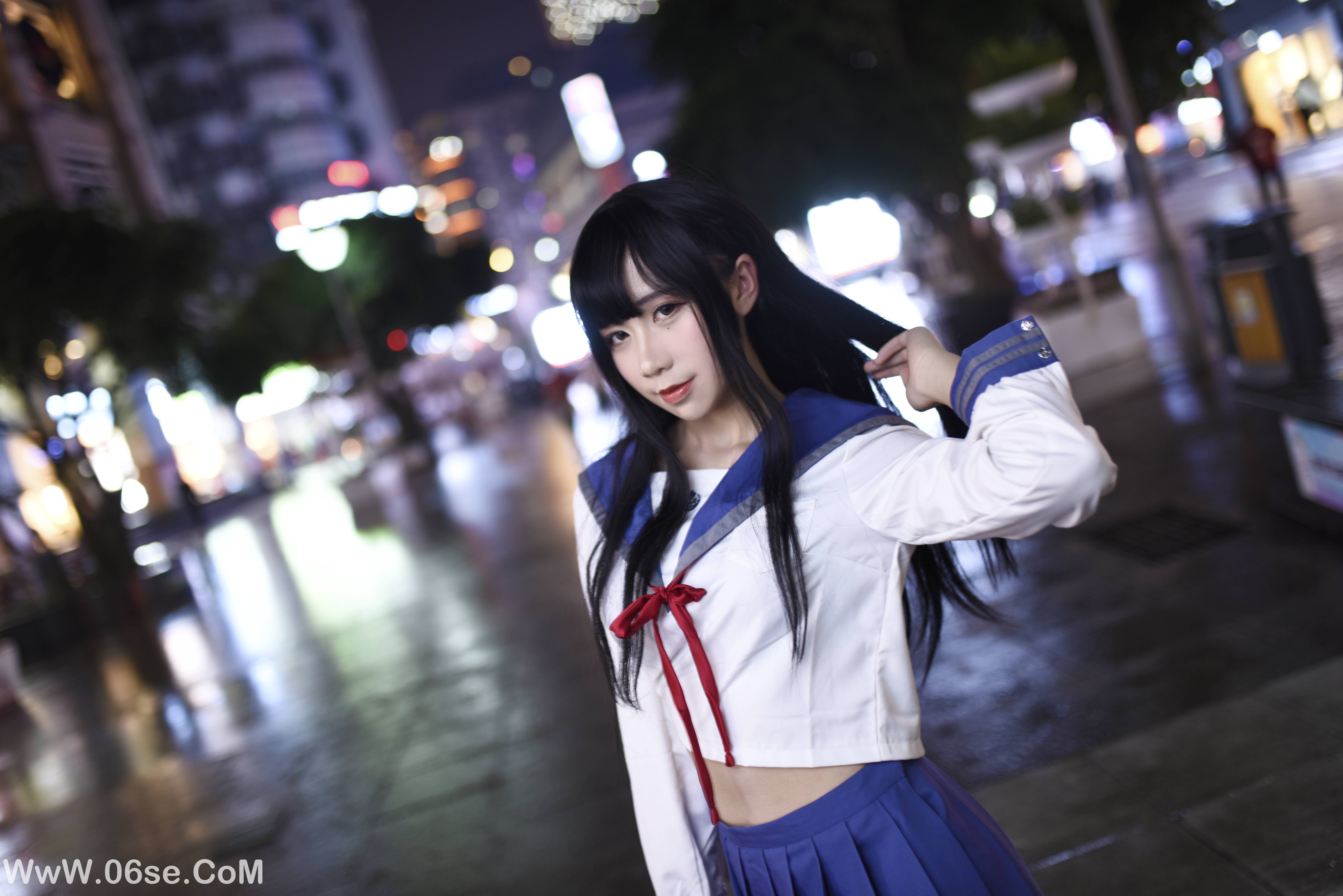 图片[18]-九曲Jean NO.005 – 雨天JK[21P309M]-六色网