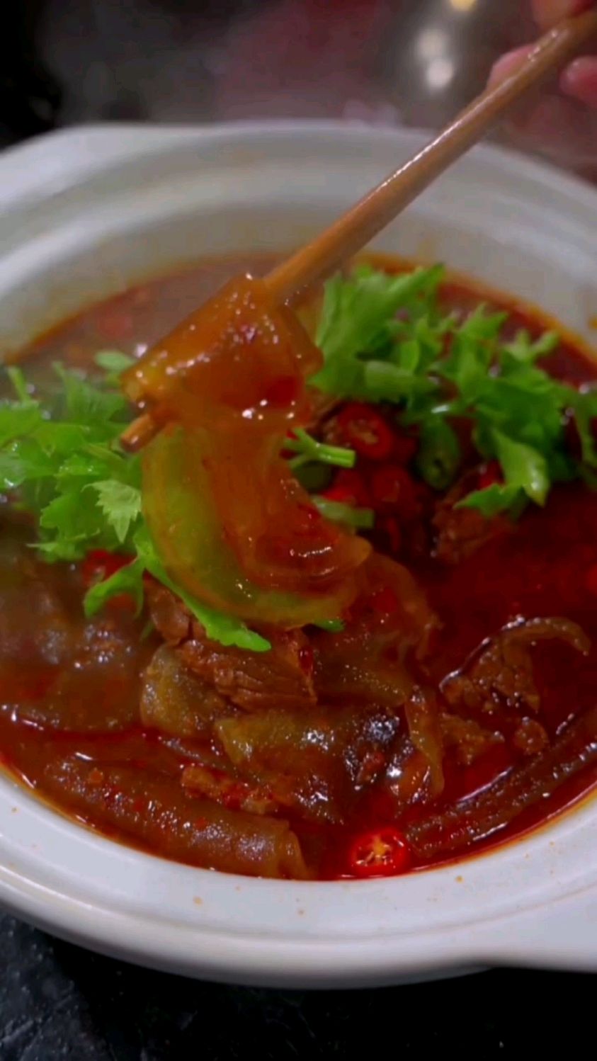 牛肉炖粉皮,软烂入味